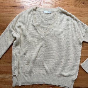 LUSH Beige Sweater Sz M